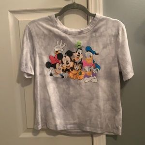 Disney Mickey Mouse Cropped Tee